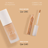 Addoony Better Together - So Perfect Foundation  + Correct Me Corector