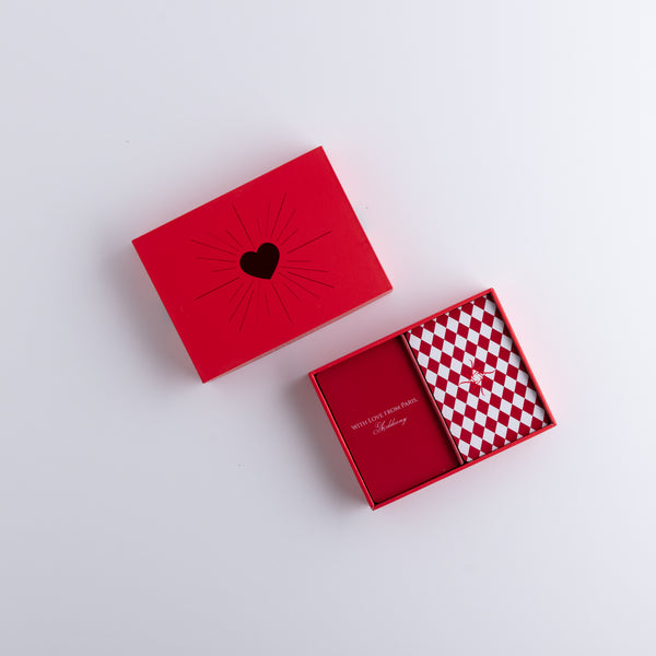 "Addoony In Paris" Double Playing Card Box أدوني في باريس - علبة أوراق اللعب