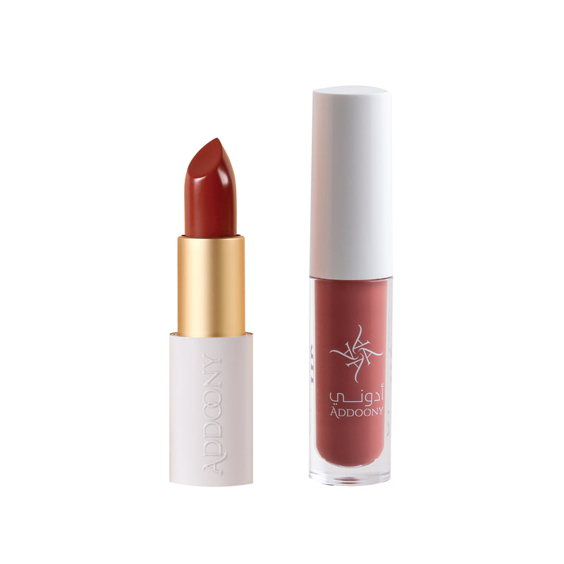 Addoony Better Together - Proven Lipstick (Fitna) + About That Lip (Honey)