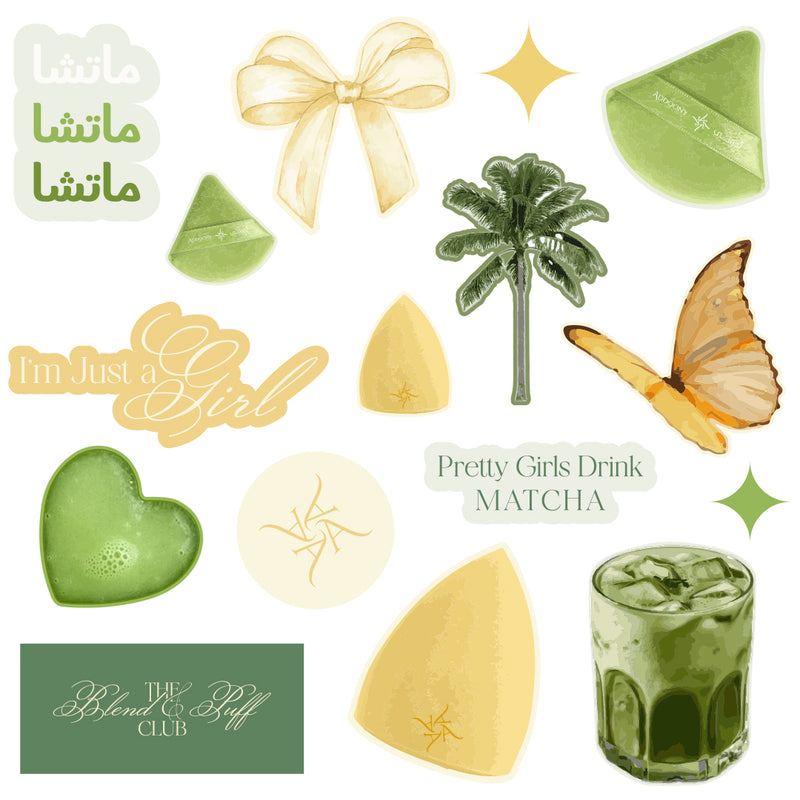 Addoony Blend & Puff Sticker